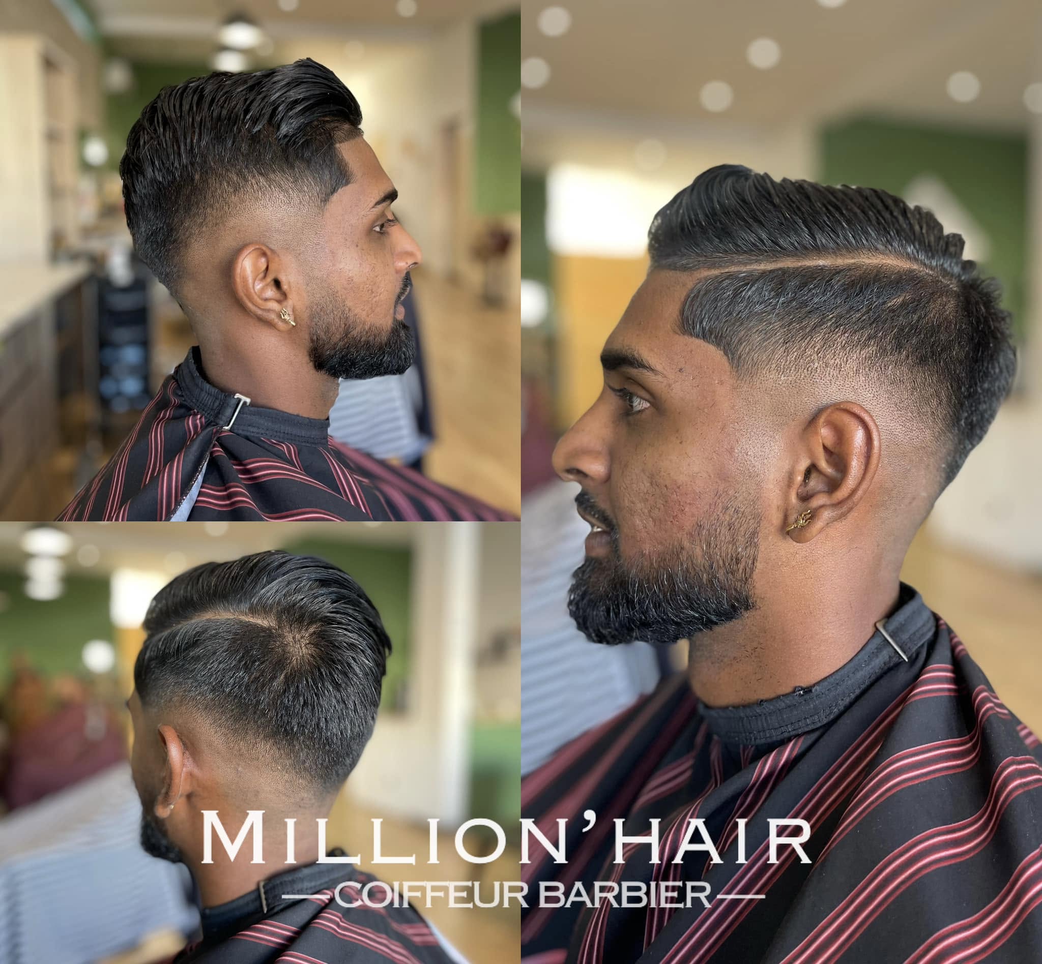 Taille de barbe et contours